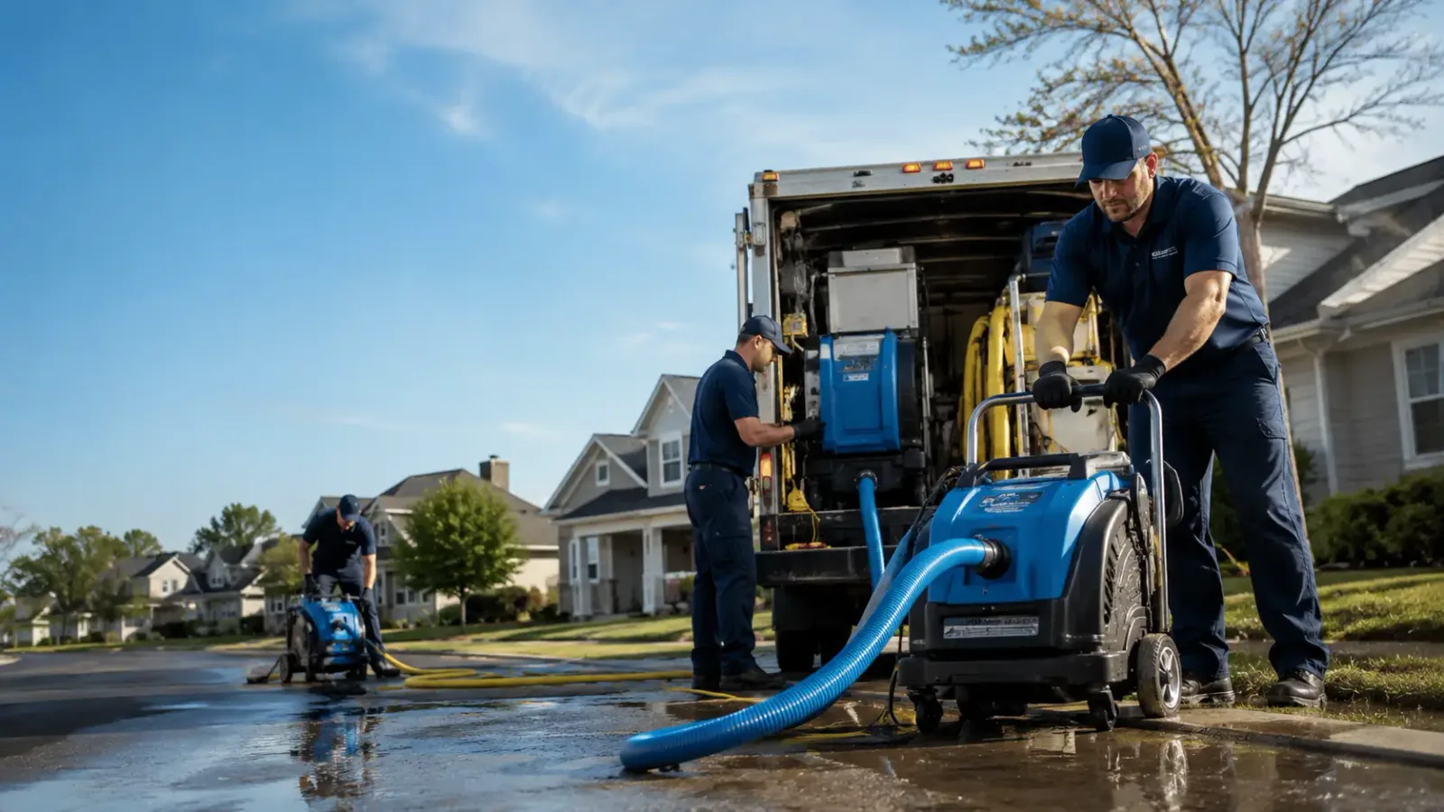 Flood Damage Cleanup in Wales, MA